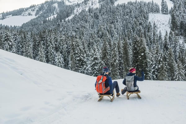 Tobogganing